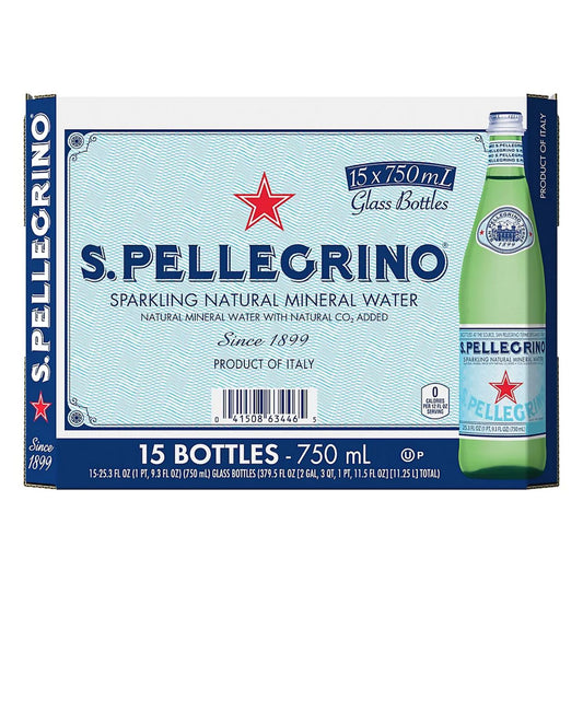 San Pellegrino Sparkling Mineral Water 15 pk