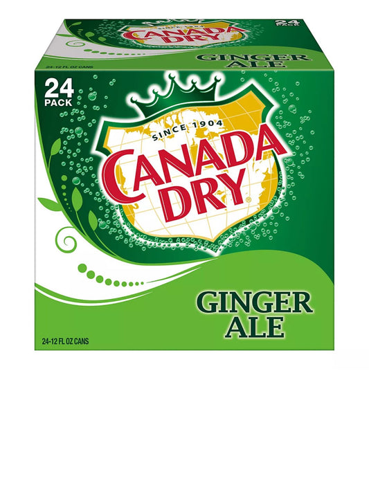 Subscribe & Save Canada Dry Ginger Ale Soda 24 pack