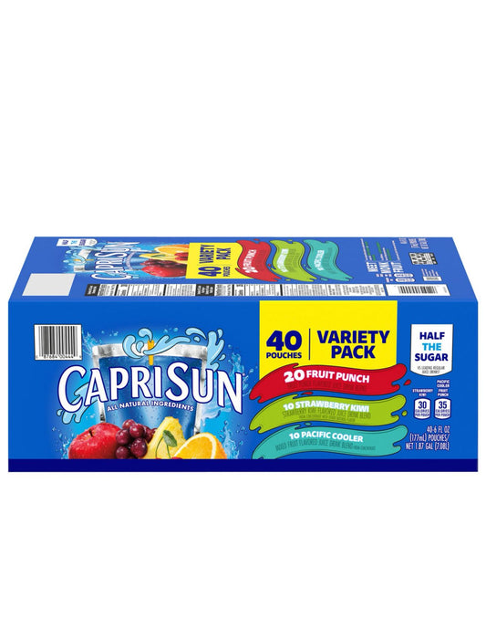 Capri Sun Fruit Punch Ready-to-Drink Juice 40 pack