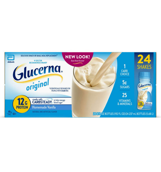 Glucerna Nutritional Shake 24 Pack